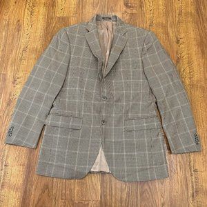 Peter Millar plaid houndstooth sportscoat blazer